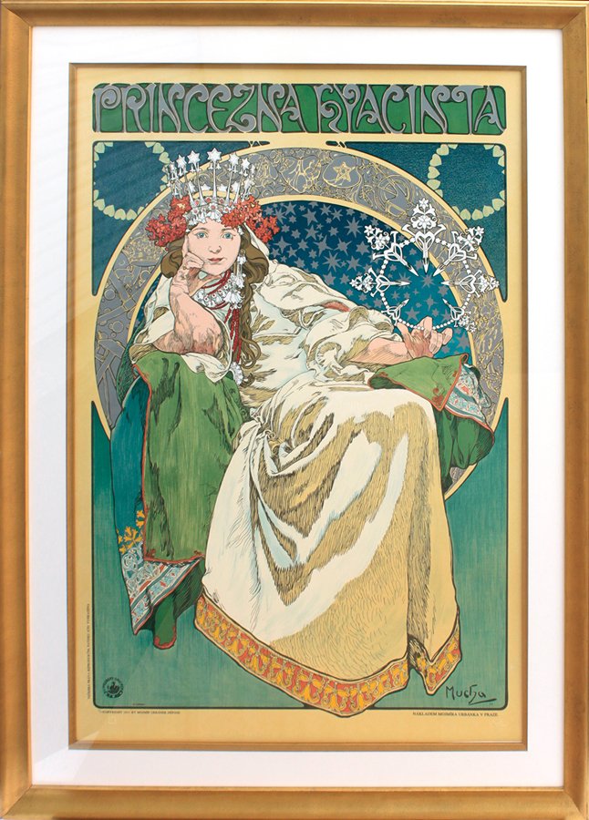 Mucha Limited Edition Original Lithograph (1 of 1)