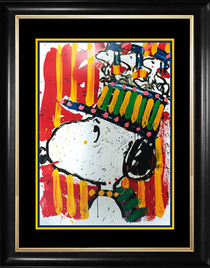 Snoopy by Tom Everhart Original Lithograph Limited (1 of 1)