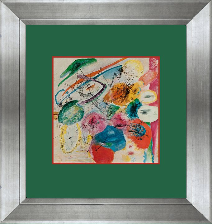 Wassily Kandinsky Black Lines Color Plate Lithograph (1 of 1)