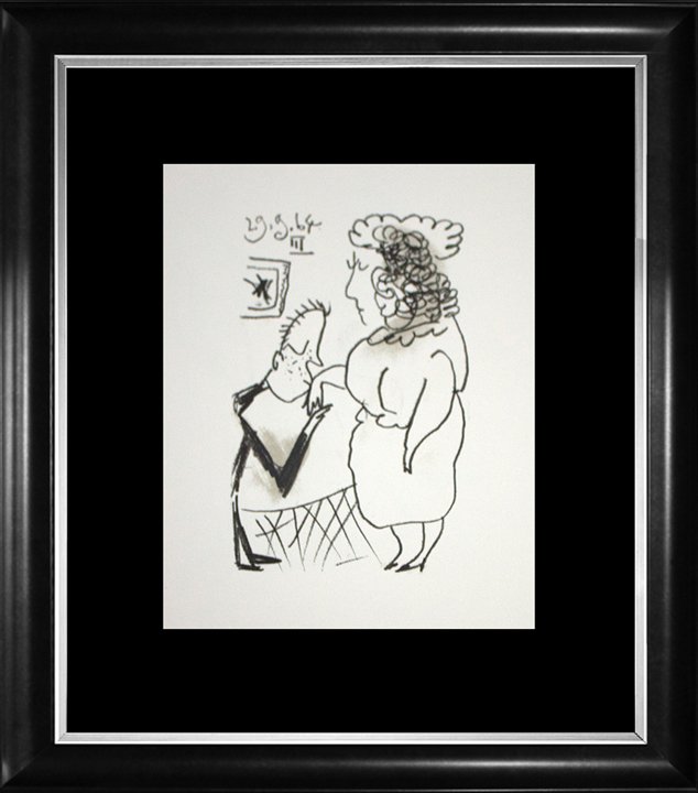 Pablo Picasso Lithograph from Le Gout de Bonheur (1 of 1)