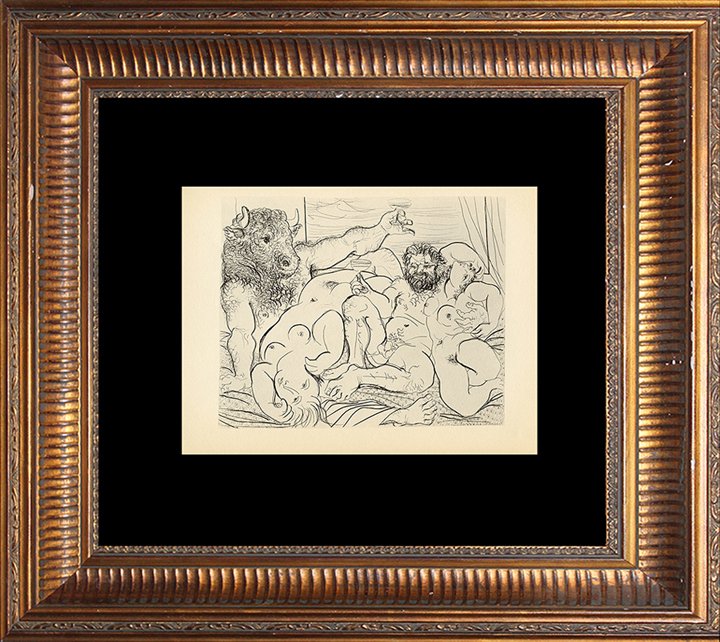 Pablo Picasso Original Lithograph 1961 Mourlot Press (1 of 1)