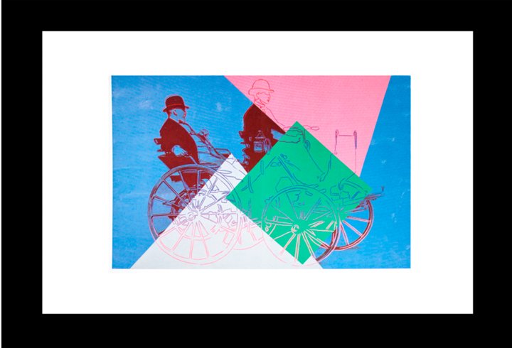 Cars. Special lithograph from Andy Warhol From 1988 (1 of 1)