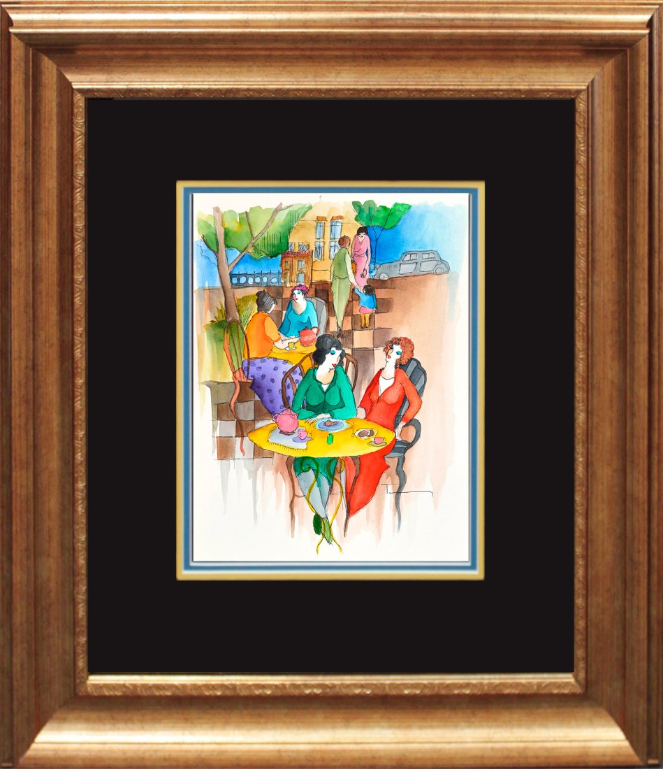 Original Watercolor Tarkay (1 of 1)