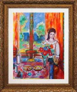 Katherine Arion Hand Signed Limited Edition: Limited Edition Katherine Arion 28x24 inches Hand signed by the artist. Includes certificate of authenticity. Custom framed.