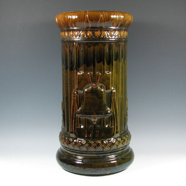 508A McCoy Liberty Bell Umbrella Stand Excellent