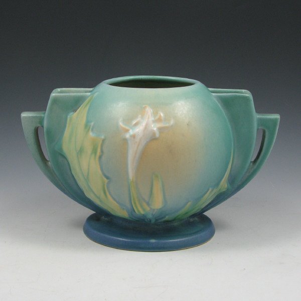 Roseville Thornapple 305-6" Rose Bowl - Mint