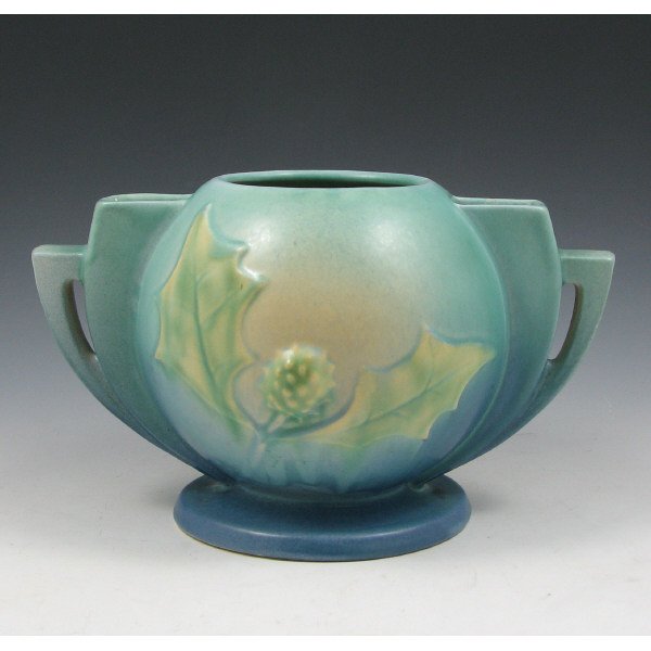 Roseville Thornapple 305-6" Rose Bowl - Mint - 2