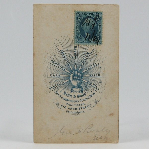 CDV of US Navy Officer ca. 1864 - 2