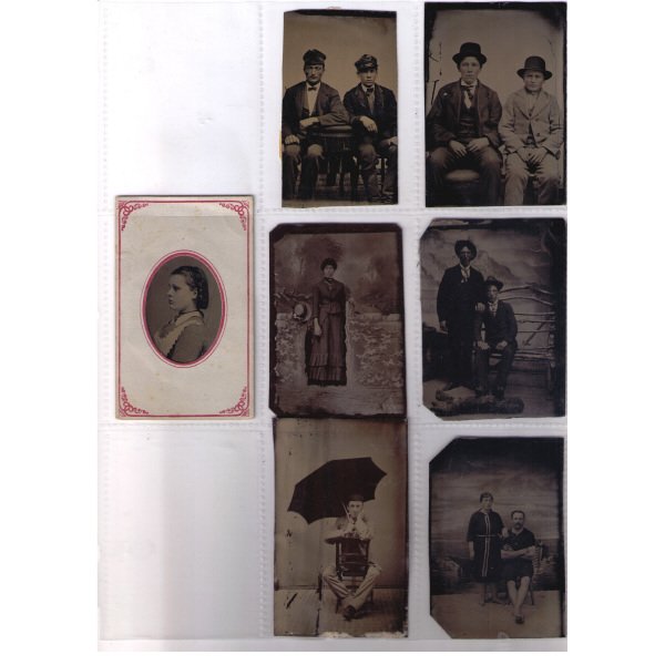 Twenty (20) Assorted Tintypes