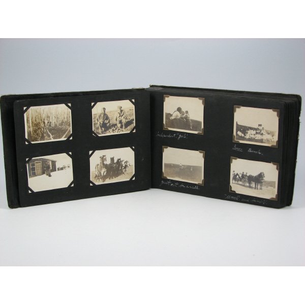 Antique Photo Album w/ 120+ Photos Ca. 1920s