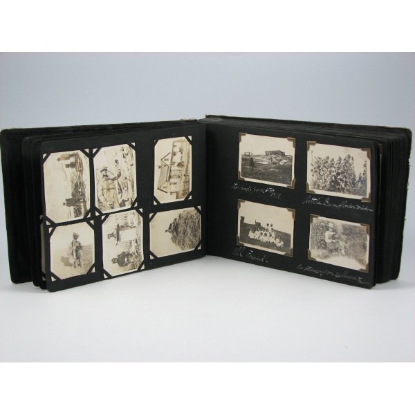 Antique Photo Album w/ 120+ Photos Ca. 1920s - 2