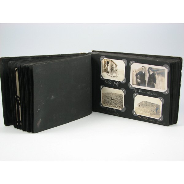 Antique Photo Album w/ 120+ Photos Ca. 1920s - 4