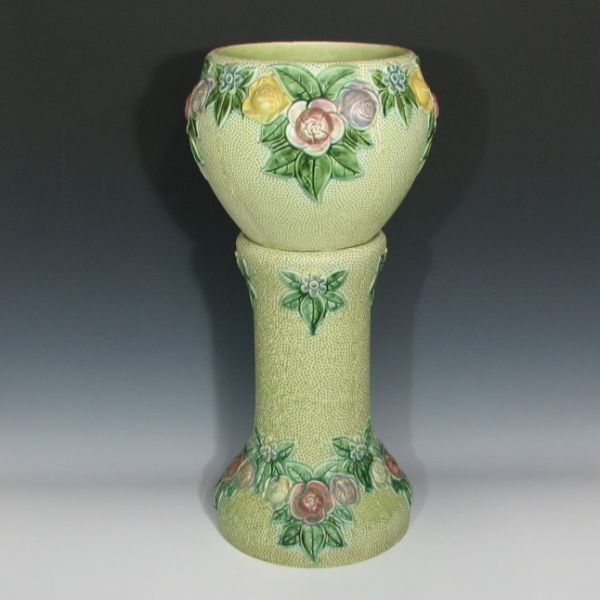 Roseville Rozane 588-10" Jardiniere & Pedestal