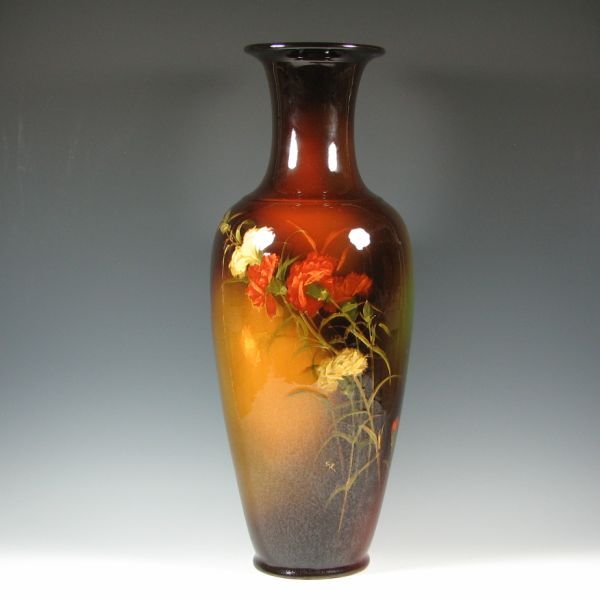 Weller Louwelsa 24" Floor Vase by Roberts - Exc.