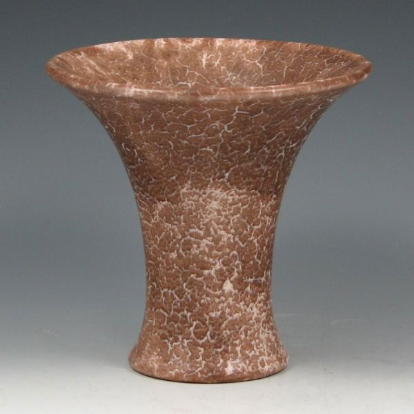 Roseville Early Carnelian Vases (two) Mint