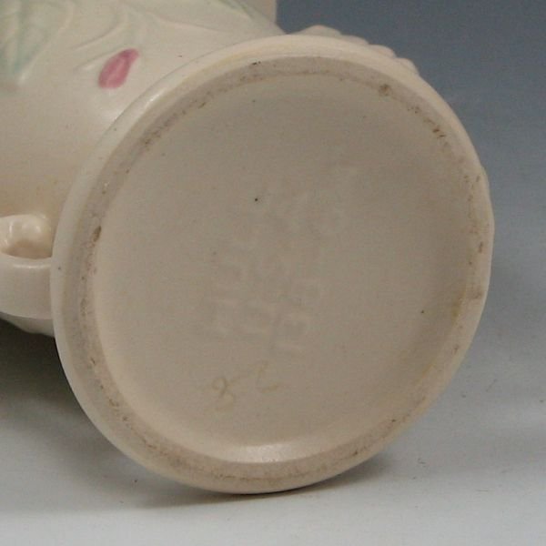 Hull Open Rose Camellia 138-6 1/4" Vase - Mint - 3