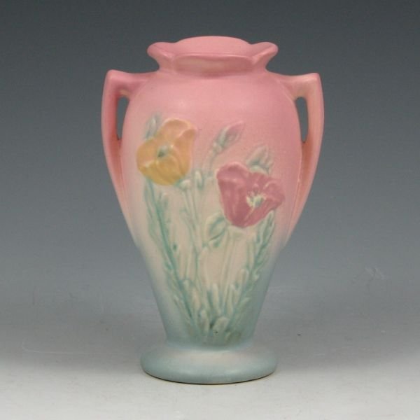 Hull Poppy 607-4 3/4" Vase - Mint