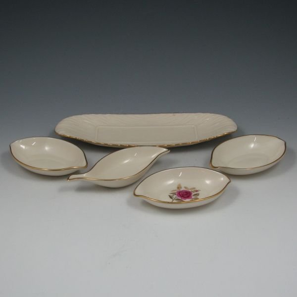 Lenox Bowls & Ashtrays (Five) - Excellent