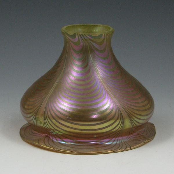 Iridescent Art Glass Lamp Shade