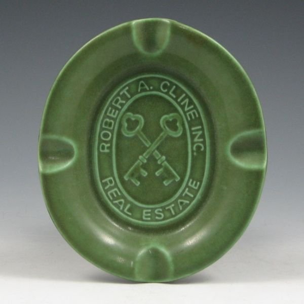 Rookwood 1948 Matte Green Ashtray - Mint