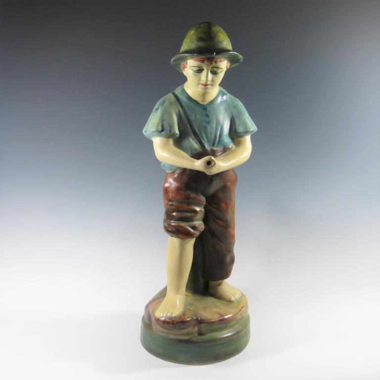 Weller Fisher Boy Lawn Figure (1 of 4)