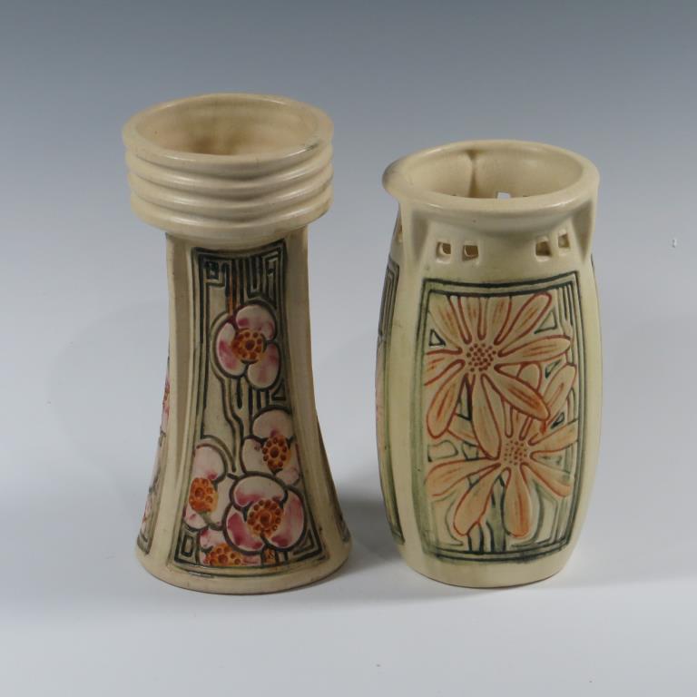 Two Weller Roma Vases - Excellent (1 of 2)