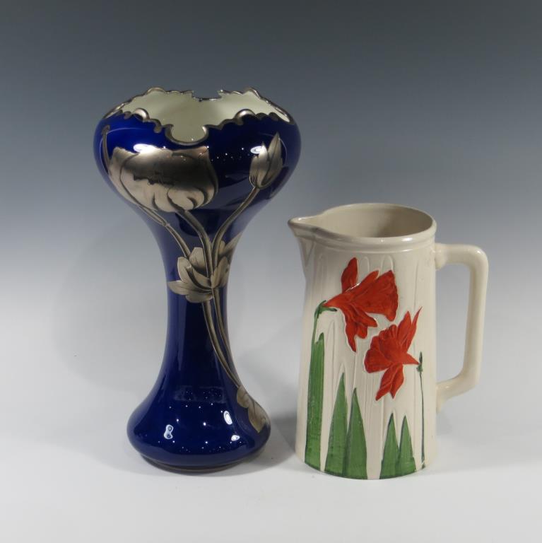 Avon Daffodil Jug & Clarus Ware Poppy Vase (1 of 1)