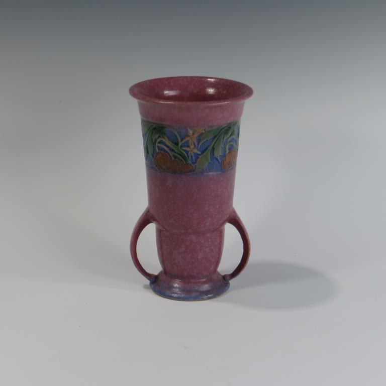 Roseville Baneda Vase in Pink (1 of 1)