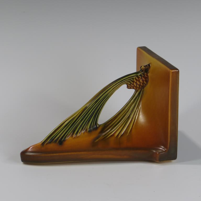 Roseville Pinecone Wall Shelf (1 of 3)