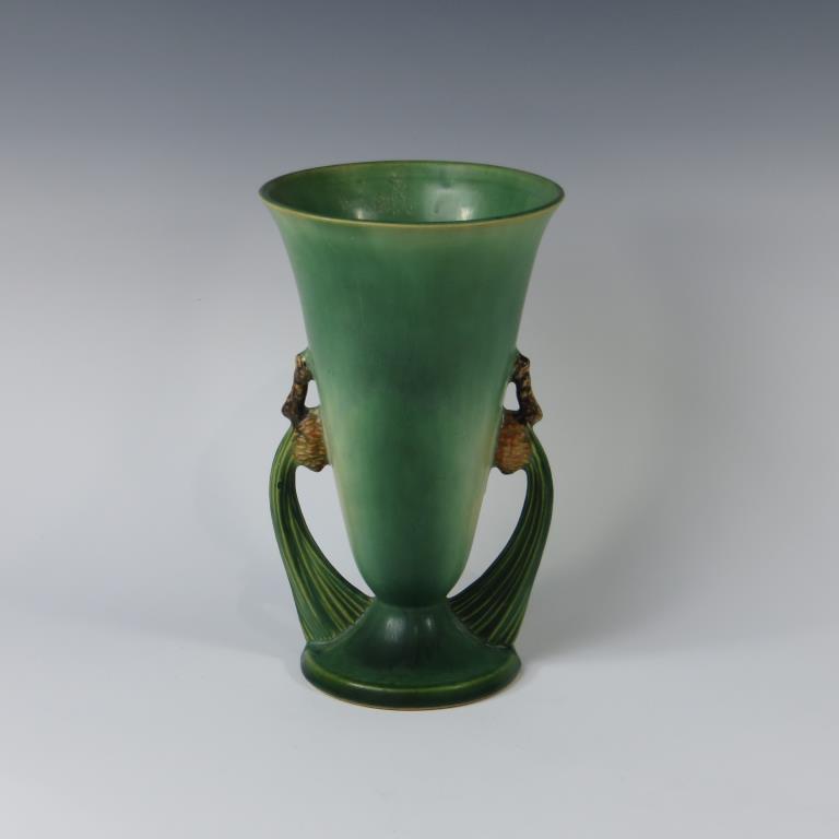 Roseville Pinecone Vase (1 of 1)