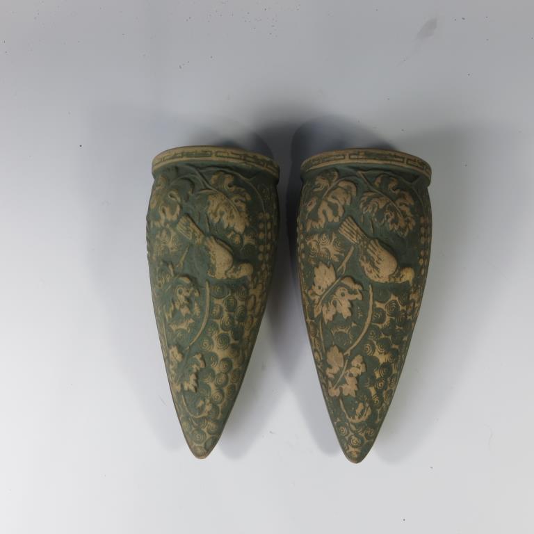 Brush McCoy Wall Pockets (1 of 2)