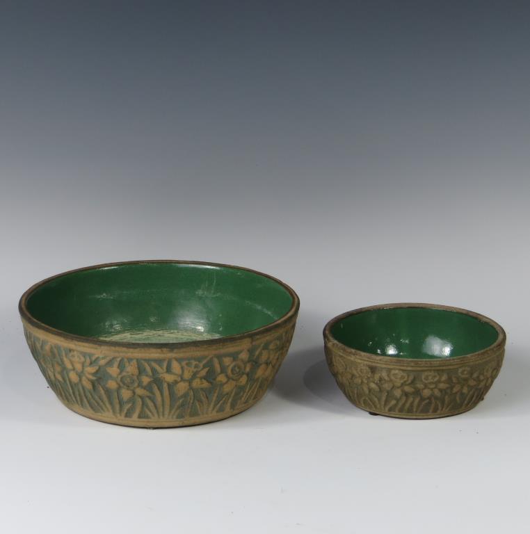 Two Brush McCoy Bowls (1 of 1)