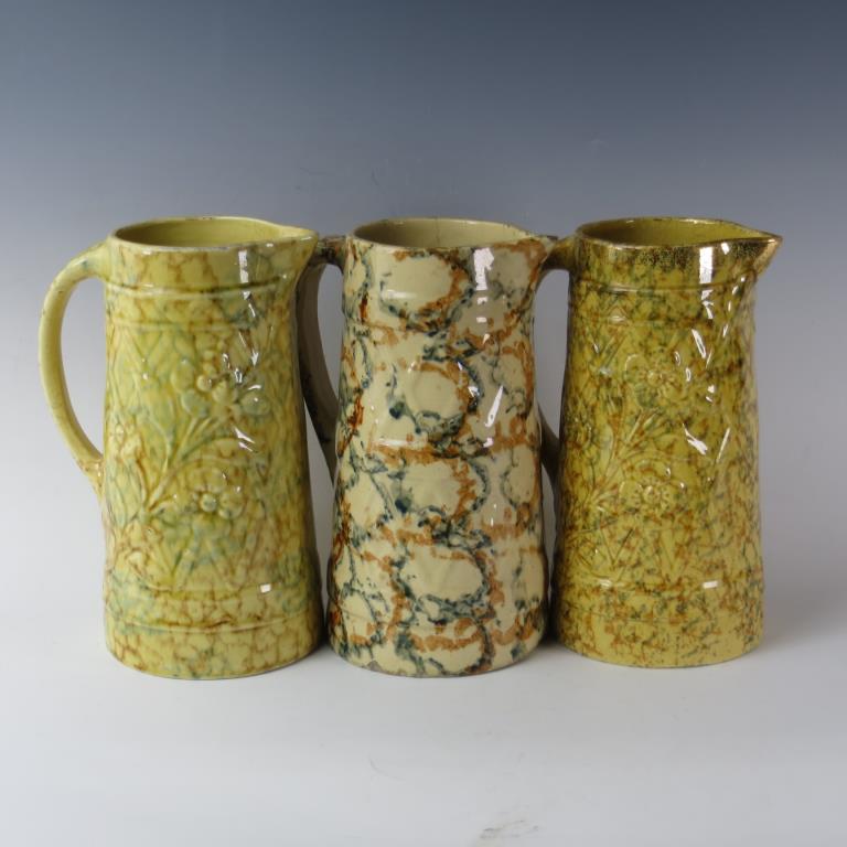 Roseville Early Carnelian Pitchers (1 of 1)