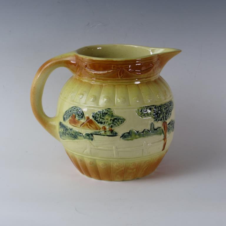 Roseville Landscape Pitcher (1 of 1)