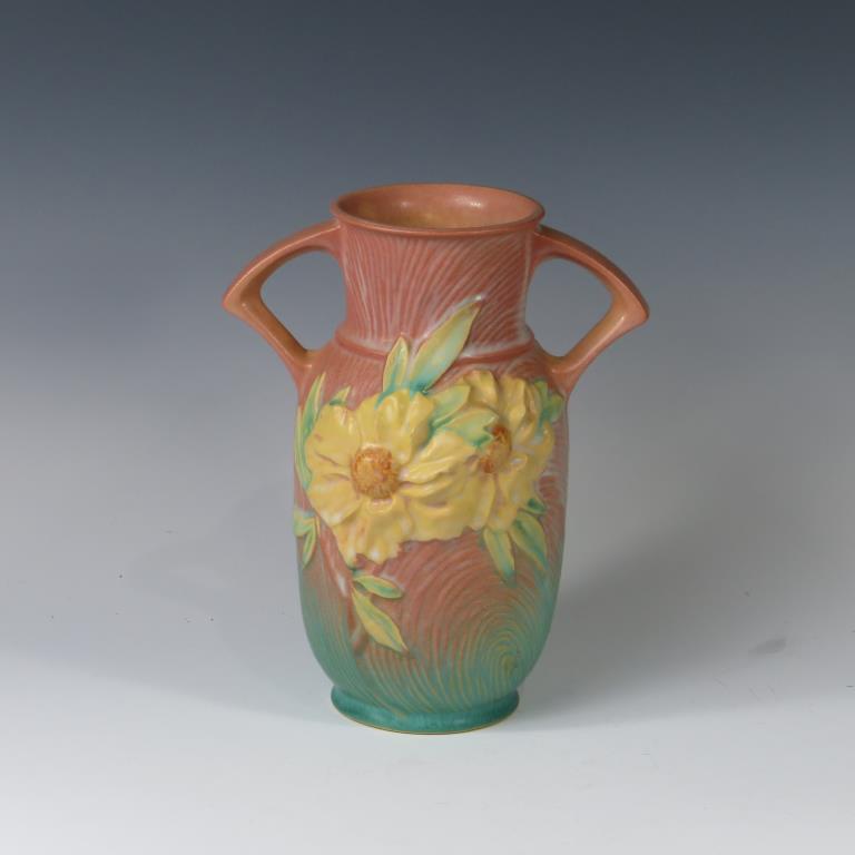 Roseville Peony Vase (1 of 1)