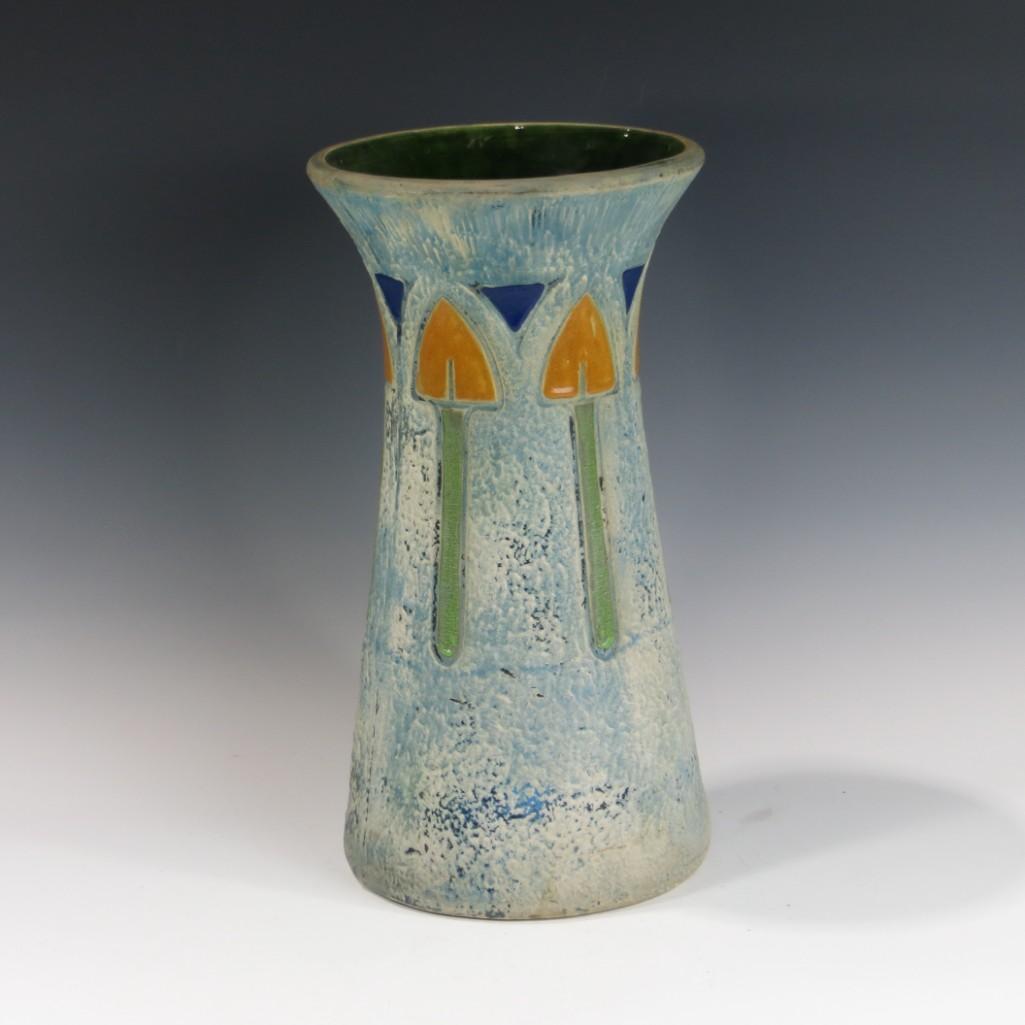 Roseville Mostique Floor Vase (1 of 1)