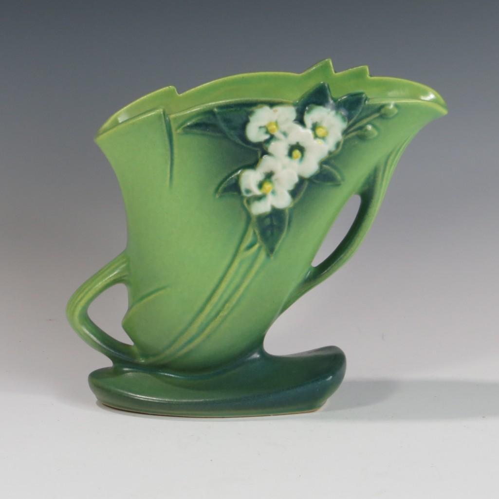 Roseville Mock Orange Vase (1 of 1)