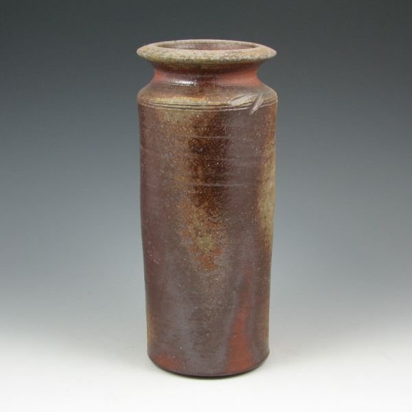 Eric Strader 9 5/8" Vase - Mint: Eric Strader vase. Signed E Strader I. Mint. 9 5/8" tall.