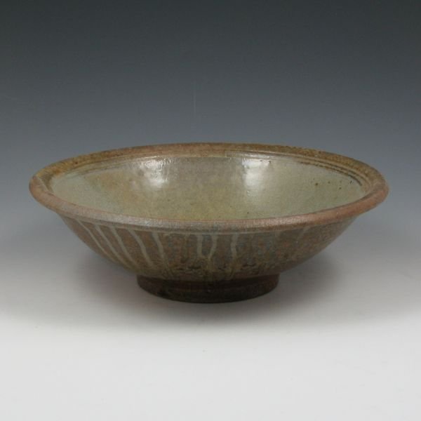 Jeff Unzicker 10 1/2" Bowl - Mint: Jeff Unzicker bowl. Unmarked. Mint. 10 1/2" in diameter.
