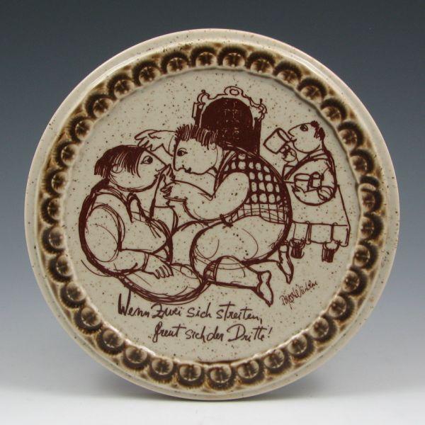 Rosenthal Studio Linie 8 1/4" Trivet - Mint: Rosenthal Studio Linie trivet. Marked Rosenthal Studio Linie Germany. Mint. 8 1/4" in diameter.