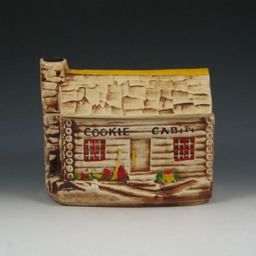 178 Mccoy Cookie Cabin Cookie Jar Excellent Nov 14 2010