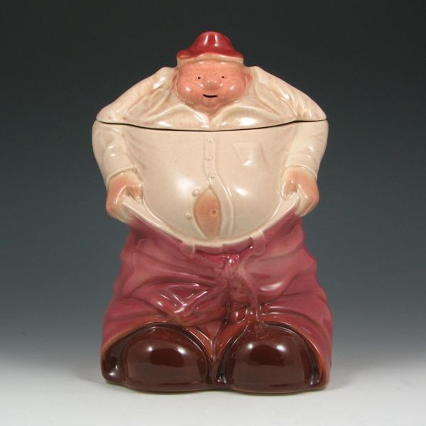 McCoy Chairman Of The Board Cookie Jar - Excellent: McCoy chairman of the board cookie jar. Marked USA 162. Excellent condition. 10 1/4" tall.