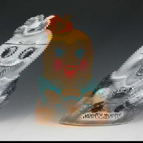 421 Shirley Corl Humpty Dumpty Cookie Jar Mint