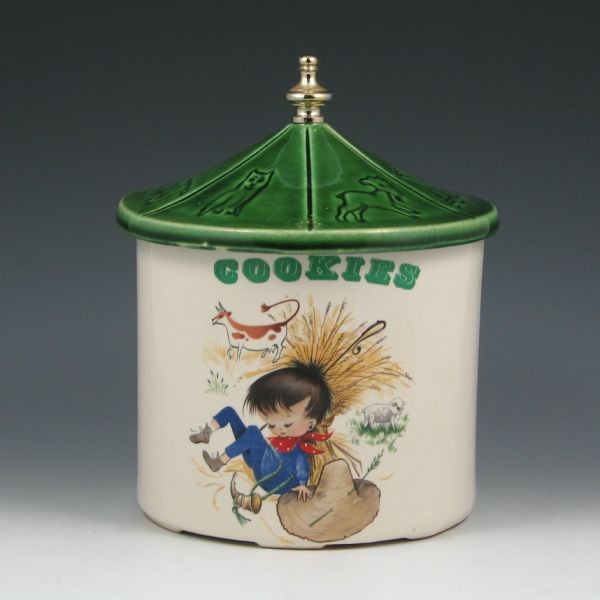 McCoy Little Boy Blue Cookie Jar - Excellent: McCoy Little Boy Blue cookie jar. Unmarked. Excellent condition. 8 3/4" tall.