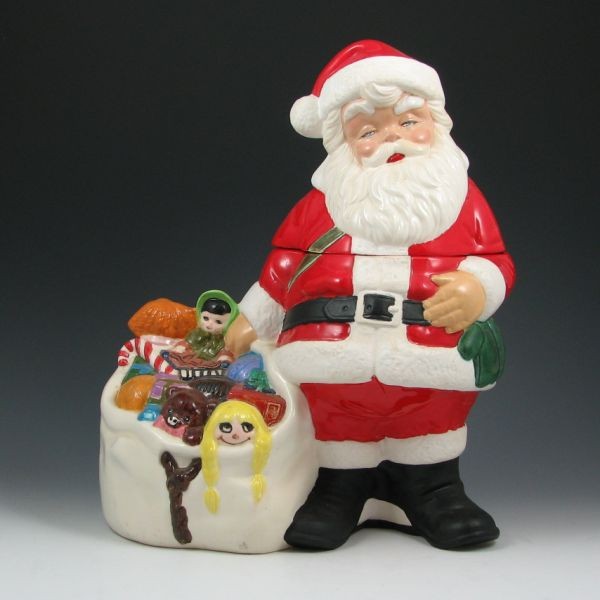 Don Winton Santa Claus Cookie Jar - Mint: Don Winton Santa Claus cookie jar. Unmarked. Mint. 13 3/4" tall.