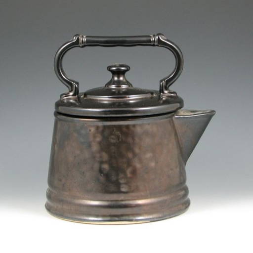 Mccoy Hammered Copper Coffee Pot Cookie Jar