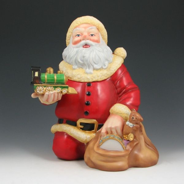 Franklin Mint Santa Claus Cookie Jar - Mint: Franklin Mint Santa Claus cookie jar. Marked The Night Before Christmas Cookie Jar Franklin Mint. Mint. 10 3/4" tall.