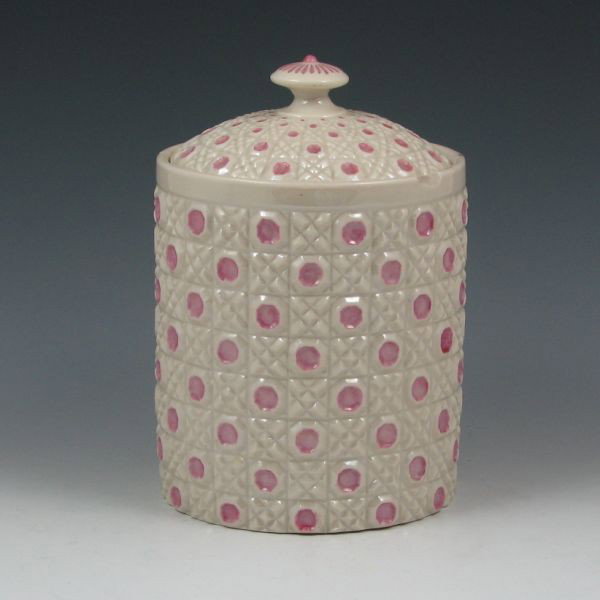 Belleek Rathmore Biscuit Jar - 2nd Black