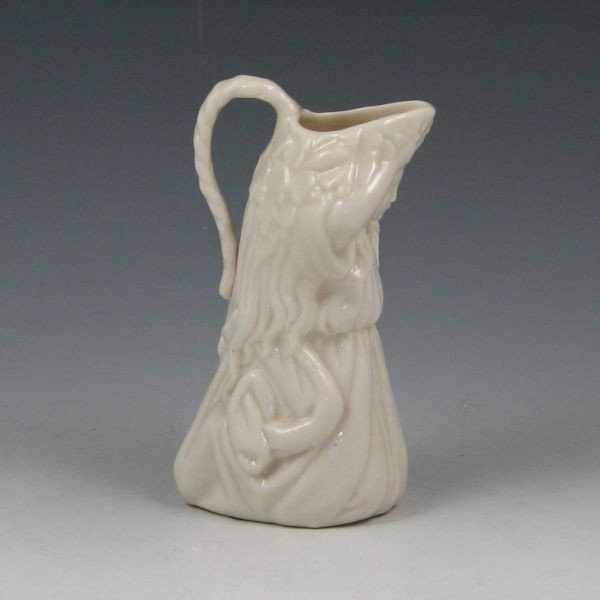 Belleek Undine Cream Pitcher - 3rd Black