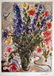 Les Lupins Bleu by Marc Chagall - Lithograph on Paper -